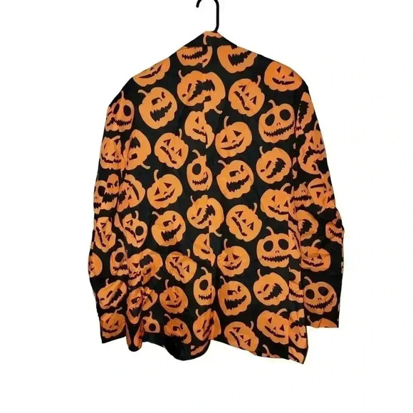 Pumpkin Suit Adult XL - Picture 2 of 7